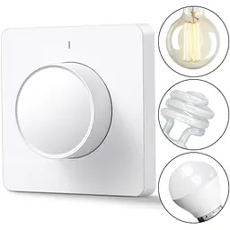 Розумний вимикач Tuya Smart Zigbee Dimmer White ZSWKD [109126] - мініатюра 3