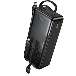 Портативний ЗП Power Bank Hoco J156B Founder 22.5W+PD20W with four cables 30000 mAh Black
