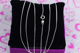 Ланцюг Xuping Jewelry якірний 35 см 1 мм сріблястий
