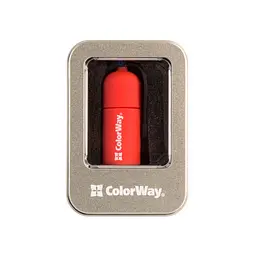 USB флеш накопичувач ColorWay Fire 64 GB USB 3.0 Red (CW-USBFE64) - мініатюра 7