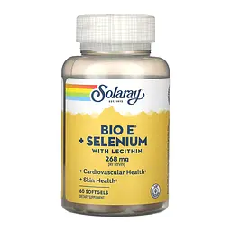 Bio Vitamin E with Selenium 268mg - 60 softgels