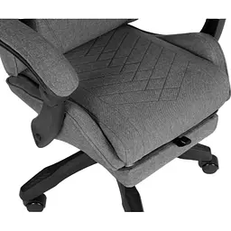 Геймерське крісло GT Racer X-2339 Fabric Black/Gray [166923] - мініатюра 8