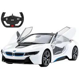 Машинка Rastar BMW i8 (71060) на радіокеруванні. 1:14. Білий - мініатюра 2