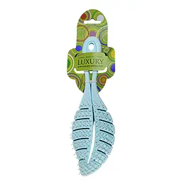 Щітка для волосся масажна продувна Beauty Luxury Листочок, (HB-05-16)