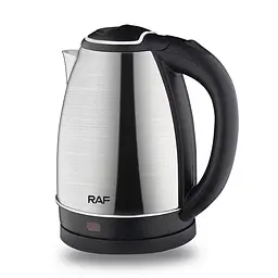 Електрочайник RAF R.7816 дисковий металевий 2L 2200W Grey