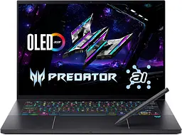 Ноутбук Acer Predator Triton 14 PT14-52T-96T3 (14.5 2.8K OLED 120 Hz, Intel U9-288V, 32 GB, 2 TB, RTX 5070, W11H) (NH.U0GAA.001)