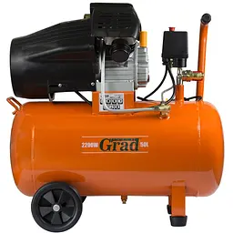 Компресор Grad V 2.2 кВт 386 л/хв 8 бар 50 л (7043935)