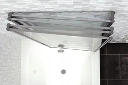 Шторка для ванни Rea Idea 120 см складана REA-W0850, Універсальна - мініатюра 6