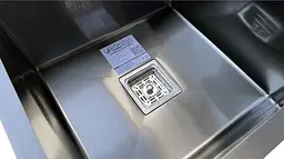 Кухонна мийка Romzha Arta Nova U-450 BL RO43491, Чорний - мініатюра 6
