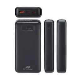 Універсальна мобільна батарея 20000 mAh, Rivapower VA1082, Black, 65 Вт RivaCase teh0027608 - мініатюра 6