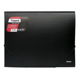 Папка на резинках Axent А3, black (1506-01-А)