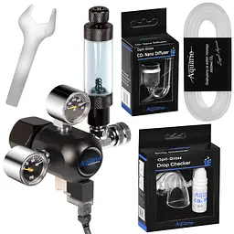 Комплект CO2 без балона Aquario Professional 2.0 з електроклапаном - мініатюра 1