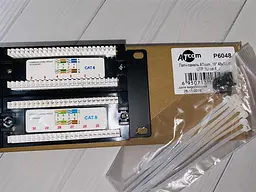 Патч-панель ATcom P6048 19" 48хRJ-45 UTP 2U cat.6 - мініатюра 3