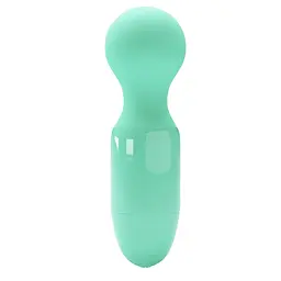 Вібромасажер Pretty Love Mini Stick Little Cute 12 см бірюзовий - мініатюра 4