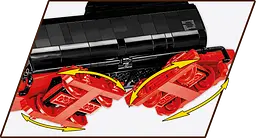 Конструктор Cobi Локомотив DR BR Class 52 Ексклюзивний набір масштаб 1:35, 2623 деталей (COBI-6280) - мініатюра 8