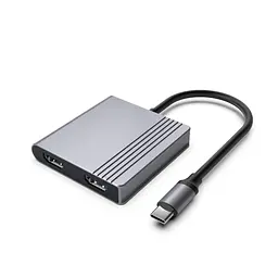 Док-станція Cablexpert USB-C 3-в-1 (A-CM-COMBO3-04)