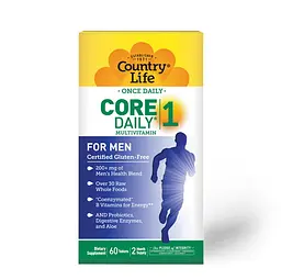 Вітаміни та мінерали Country Life Core Daily-1 Multivitamins Men, 60 таблеток