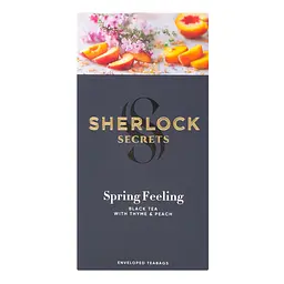 Уцінка. Чай чорний Sherlock Secrets Spring Feeling 39.6 г (22 шт x 1.8 г)  - мініатюра 3