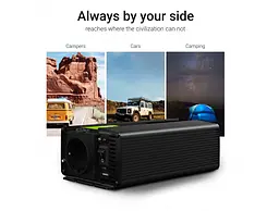 Перетворювач напруги інвертор Green Cell 12V на 230V 150W/300W - мініатюра 4