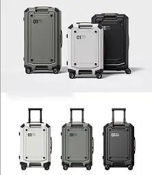 Валіза Ninetygo Urevo Luggage 20 Black - мініатюра 2
