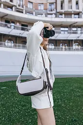 Сумка бананка для фотоапарата шкіра та канвас TARWA 30х15х12 см sum0028254 - мініатюра 7
