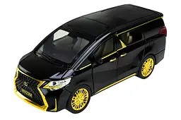 Іграшковий мікроавтобус Lexus LM300h 1:24 Автопром світлозвукові ефекти AP7716, 3 кольори, короб. 29х16х12, 6см - мініатюра 2