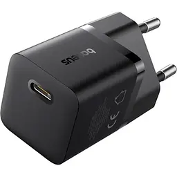 Мережевий зарядний пристрій Baseus GaN5 Mini Fast Charger Type-C 25W Black [P10110909113-00] [139985] - мініатюра 2