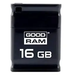 USB флеш накопичувач Goodram 16GB UPI2 Piccolo Black USB 2.0 (UPI2-0160K0R11)