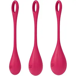 Набір йоні намистин Satisfyer Yoni Power 1 Червоний