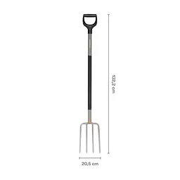 Вила садові Fiskars Ergonomic 120 см (1070679) - мініатюра 2