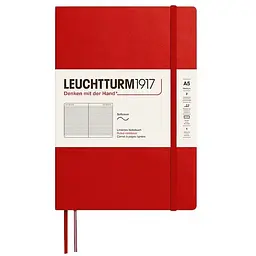 Блокнот Leuchtturm1917, Середній, М'яка обкладинка, Cherry, Лінія (373995)