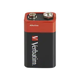 Батарейка Verbatim Крона Alcaline 9V * 1 (49924) - мініатюра 3