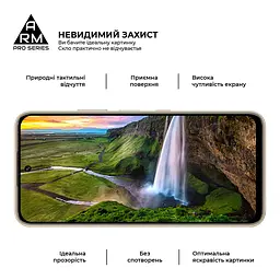 Захисне скло на Infinix Hot 60 5G з олеофобним покриттям, Pro, повне проклеювання, антистатичний і пиловідштовхуючий шар, 9H, самоклеючеся, 2.5D, на весь екран, антистатичний клей, ArmorStandart (ARM87300) - мініатюра 4