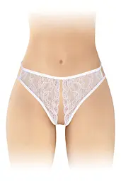 Трусики з відкритим доступом Fashion Secret Victoria, S-L білі