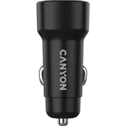 Зарядний пристрій Canyon 2xUSB 24W black (CNE-CCABR2AA) - мініатюра 4