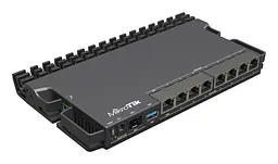 Мережевий комутатор EtherNet RB5009UPR+S+IN MIKROTIK - мініатюра 2