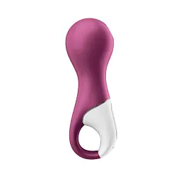 Вакуумний кліторальний стимулятор з вібрацією Satisfyer Lucky Libra бузковий - мініатюра 2