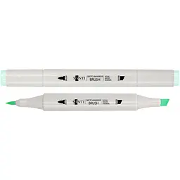 Набір акварельних маркерів Santi Sketch SM-70 блакитно-бірюзовий 6 шт. (390743)
