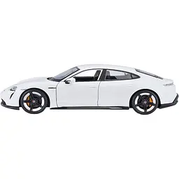 Автомодель Bburago Porsche Taycan Turbo S 1:24 White (18-21098) [119112] - мініатюра 3