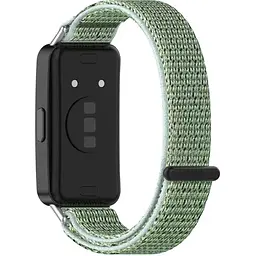 Ремінець DK для Huawei Band 8 / 9 Nylon Sport Loop (018021) (light green) - мініатюра 2