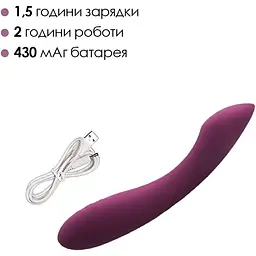 Вібратор для точки G Svakom Amy 2 Violet - мініатюра 5
