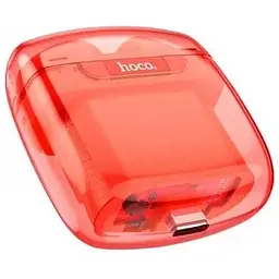 Навушники Hoco Clear Explore Edition True Wireless BT Headset EW15 Bluetooth червоні - мініатюра 4