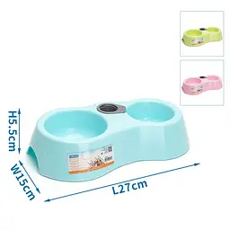 Миска кухонна 27x15x5,5 см синя/рожева/зелена в асортименті