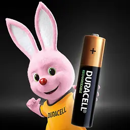 Акумулятори Duracell Rechargeable AAA 900 mAh HR03/DX2400, 4 шт. (5005015) - мініатюра 3