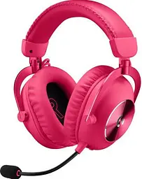 Навушники Logitech G Pro X 2 Lightspeed Wireless Magenta (981-001275)