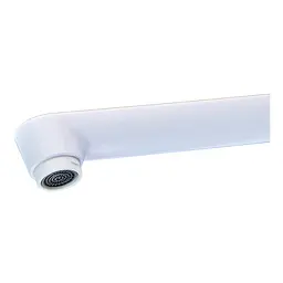 Змішувач для кухні Plamix Oscar-005 white PM0644 Білий - мініатюра 2