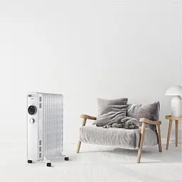 Масляний обігрівач Kumtel KUM-1240S White [119526] - мініатюра 6