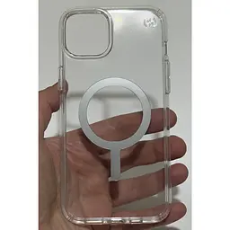 Оригінальний протиударний чохол Speck Presidio Clear MagSafe для Iphone 14 Plus/15 Plus (6.7") 150565-3240 - мініатюра 9