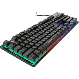 Клавіатура REAL-EL Gaming 8700 Backlit Black (EL123100015) [128762] - мініатюра 2