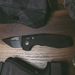 Складаний ніж SOG SOG-TAC AU (Compact/Tanto CA Special) Чорний - мініатюра 8